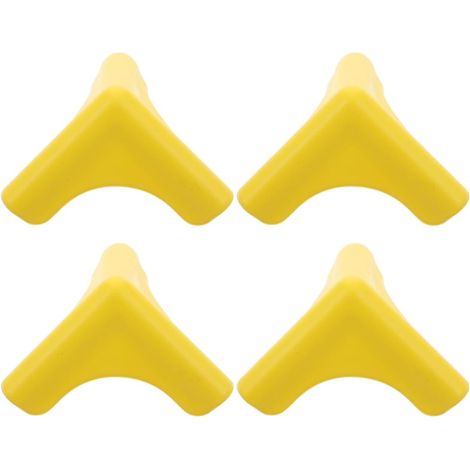 Lot de 4 protections d'angle en silicone pour table cuisine, (1/4)