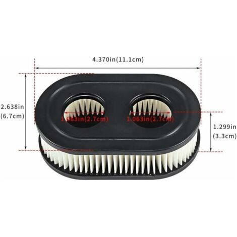 Pièces de rechange pour filtres à air de moteur de tondeuse à gazon série 593260 4247 5432 5432K 09P702. (1/3)