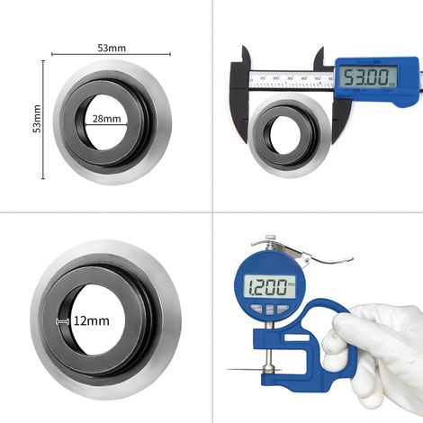 4 Lames Pour Machine à Dénuder, Ensemble de Lames De Rechange, Lame de découpage, Facile à Utiliser, Usinage de Précision, avec 1 C… (1/5)