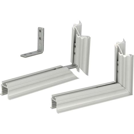 Connettore Angolare Verticale Per Profilo Alluminio BA2620 BA4435 BA5570 BA1814 BA3535 BA6014C BAZ2620 BAZ2620W BAZ2025 BAZ2025W (1/3)