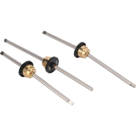 Kit de différentiel d'essieu avant, central et arrière pour voiture RC WPL C14 C24 C34 C44 B14 B16 B24 B36 1/16 (1/5)