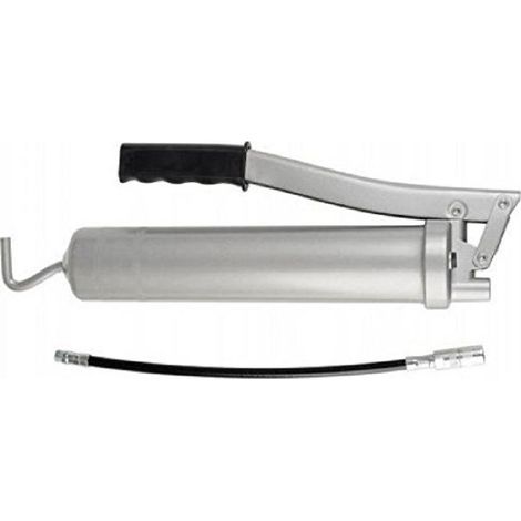 Trade Shop - Ingrassatore A Leva Xin Riempimento Cartuccia 400gr O Grasso Sfuso Con Tubo Pressione -