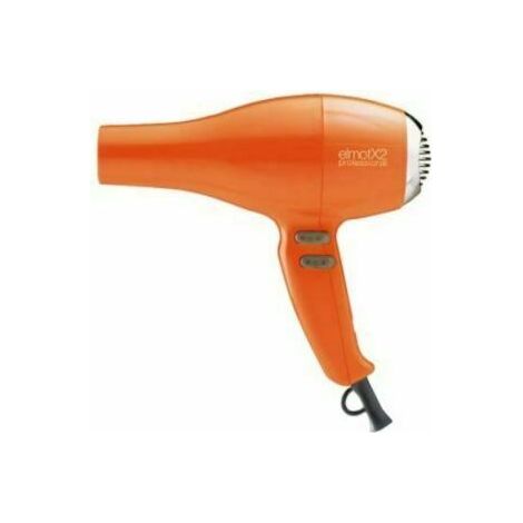 Asciugacapelli Phon Professionale X2 Arancio 2 Velocità 5 Temperature 1800 watt (1/2)