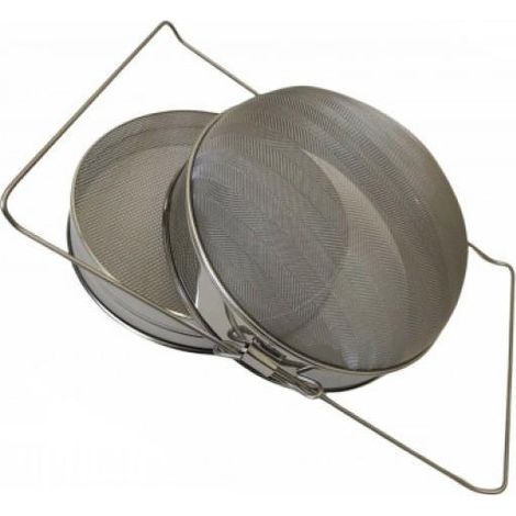 Doppio filtro inox estensibile per maturatore miele 100-200 kg