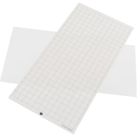 20 feuilles de pochoirs vierges et flexibles en polyester, 3 tapis de découpe transparents pour travaux manuels (1/5)