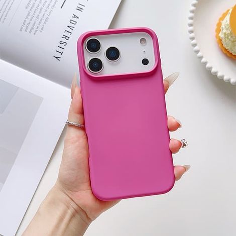 Coque en silicone liquide pour iPhone 17 Pro, coque antichoc compatible avec l'iPhone 17 Pro, coque souple, protection intégrale (gris clair) (1/5)