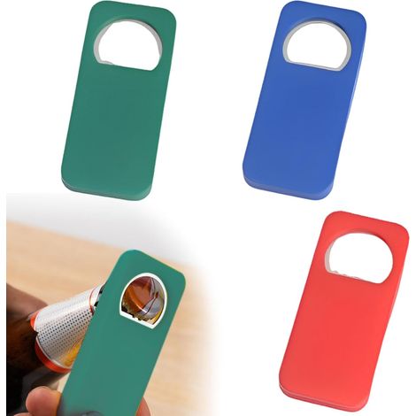 9PCS Personalized Beer Bottle Opener, Novelty Bottle Opener and Handheld Beer Bottle Opener for Beverages, Apple Bar and Household Gadgets (3 Colors) (1/5)