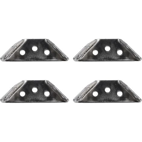 Équerre de renfort triangulaire 3 voies en acier inoxydable (1/5)