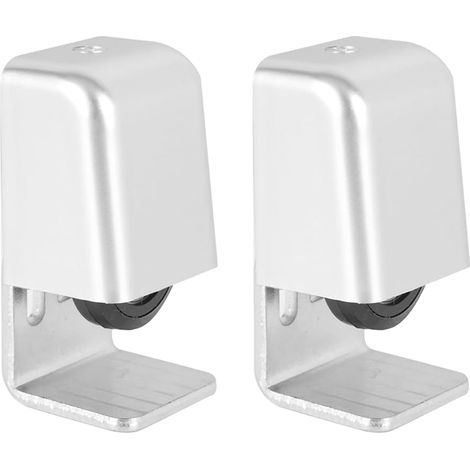 2 pièces guide de sol pour porte coulissante, réglable