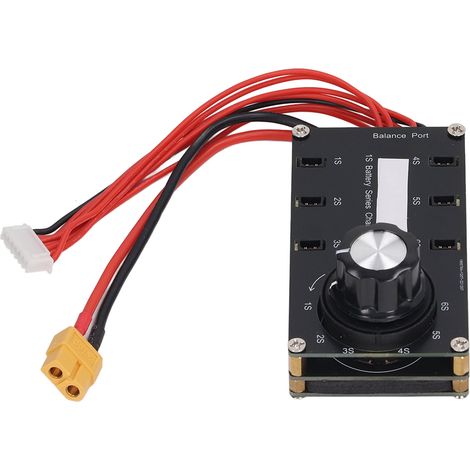 Set mit 6 GNB27 PH2.0-Adaptern für IMAX B8-Ladegerät, 1S-Balancer-Lastträger, 1-6-Serienstecker, Präzisions-Anschlusskabel für LiPo-Akkus (1/5)