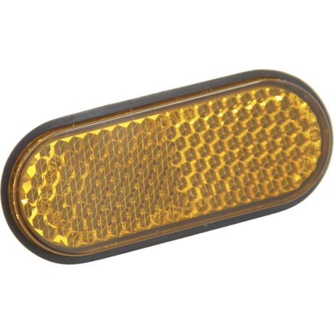Accessoires pour trottinette Mi4Lite 2e génération : réflecteurs de fourche avant, autocollants réfléchissants, bandes réfléchissantes, accessoires jaunes et blanc argenté - Jaune
