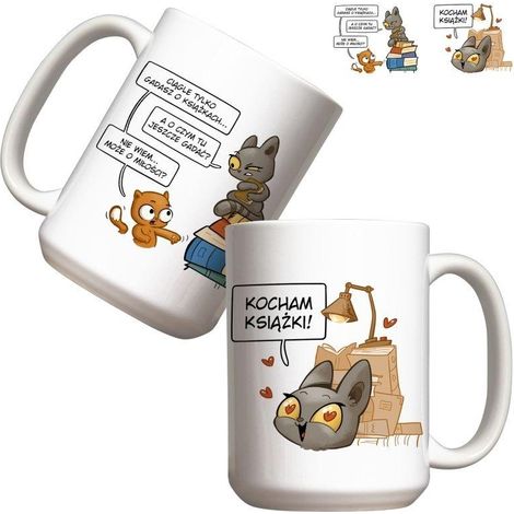 Tasse – Ich liebe Bücher 440 ml