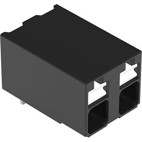 WAGO 2086-3222 Printklemme 1.50 mm² Polzahl 2 Schwarz 1 St.
