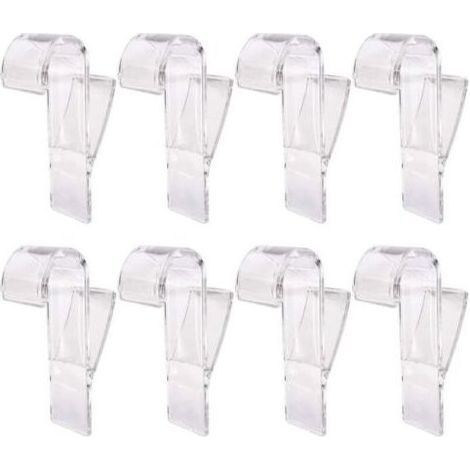 8 pièces Crochet de support de radiateur de serviette, crochet de radiateur de serviette, crochet de rail de serviette de radiateur, crochet de radiat (1/5)