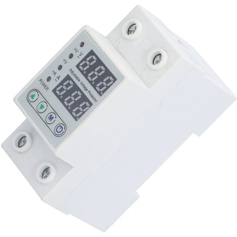Protecteur de Tension AC220V Relais Intelligent LED pour Maison Protection Sur/Sous-Tension 63A (1/5)
