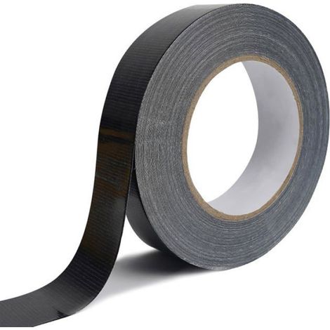 Ruban Adhésif Blindé Extra Fort,20 m X 25 mm Ruban Toile Adhésif Noir Ruban De Réparation Imperméable Heavy Duty Duct Tape Pour (1/5)