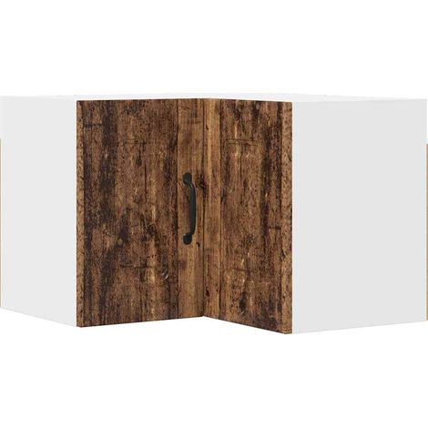 Meuble mural de cuisine,Armoire de cuisine avec porte Bois Ancien 57 x 57 x 40 cm CFW89648 (1/5)