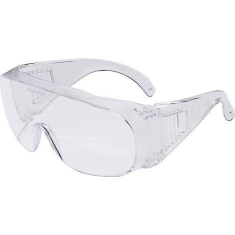 Lunettes de protection EN 166 verres transparents polycarbonate (1/4)