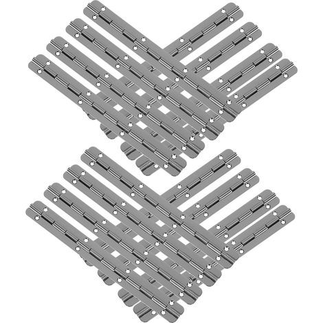 Pieces Stainless Steel Hinges for Doors Lightweight and Easy (1/5)