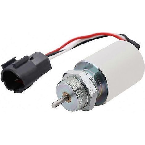 Valvola di intercettazione del carburante a 12V per motori diesel, compatibile con Mitsubishi L2E L3E S3L S4L EC15 Toro 223D Mahindra (1/2)