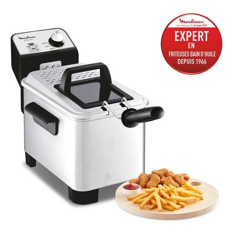 Moulinex Halbprofessionelle Fritteuse Inox Gebürstet 1,2 kg