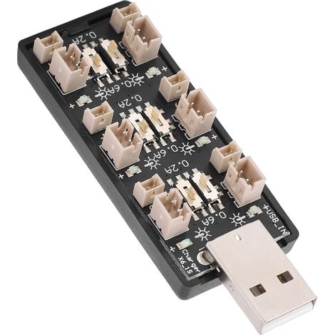 Lithium-Akku-Ladeplatine, 6-Kanal-USB auf 3,7 V Hochspannungskomponenten, 4,20 V (1/5)