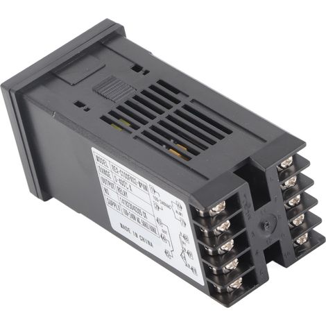 Veuillez noter les points suivants lors de l'expédition des régulateurs de température REX-C100 : Modèle : REX-C100FK02-MAN, Tension : 100-240 V (1/5)