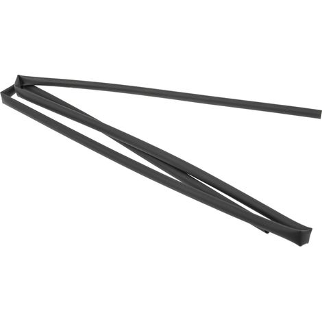 Gaine thermorétractable RS PRO, Dia. 6.4mm Noir rétreint 2:1, 1.2m ( Prix pour Paquet de 5 )