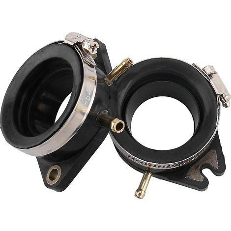 2 adaptadores de colector de admisión de carburador para Yamaha Virago 750 XV750 1981-1983 (1/4)