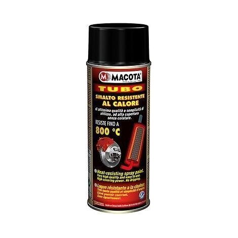 Vernice Spray Alte Temperature 800° Macota per Pinze Freni Auto Moto da 400 ml – colore TRASPARENTE (1/3)