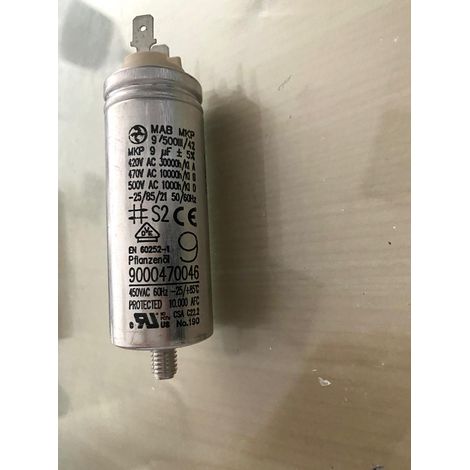 Bosch - condensatore in lamina metallica - 9µf - 00622991 -