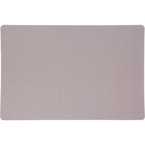 Set de Table "Relief Natural" 28x43cm Gris Clair (1/2)