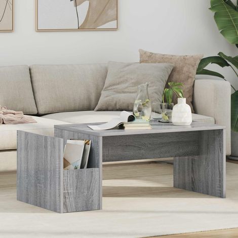 Couchtisch Graues Sonoma 90 x 45 x 35 cm Holzwerkstoff
