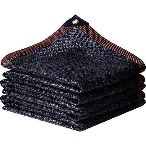 Filet D'ombrage pour Serre, 40% Noir Voile Ombrage Ajourée Tissu D'ombrage Pare-Soleil Tissu avec Oeillets, pour La Couverture Végétale Jardin Pergola Patio(4-PIN,2x2m) (1/5)