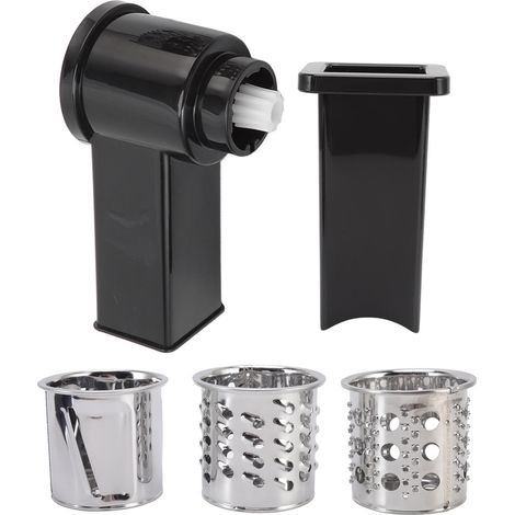 Accessoires pour Hachoir à Légumes pour Kitchenaid, Trancheuse à Légumes En Acier Inoxydable Avec Lame de Déchiquetage Grossière Et Moyenne pour Fromage, Carottes, Pommes de Terre, Concombre, Frites (1/5)