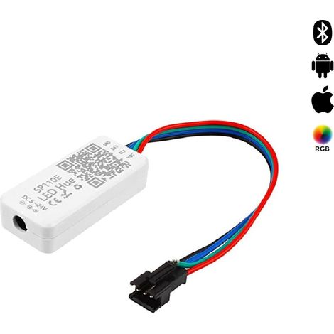 Controlador LED IC Pixel Bluetooth RGB/RGBW- 5-24V DC - 1024