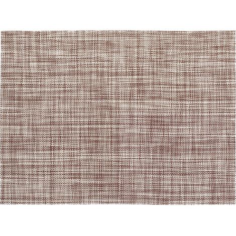 Set de table Lina Prune 33 x 45 cm, Décoratif en PVC et Polyester Facile à Nettoyer - PANGIVO (1/2)