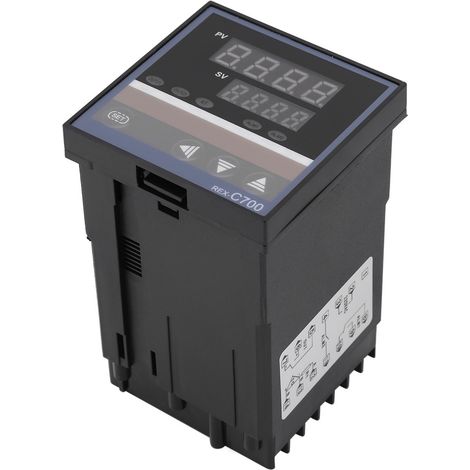 Régulateur de température numérique PID REX-C700 0-400°C entrée thermocouple sortie relais 220V (1/5)