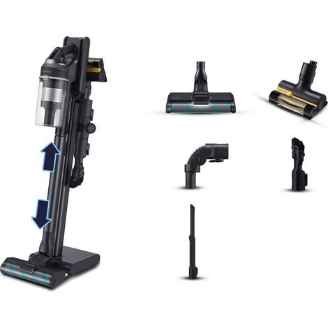 Samsung VS20C955CTK aspiradora de mano Negro Sin bolsa