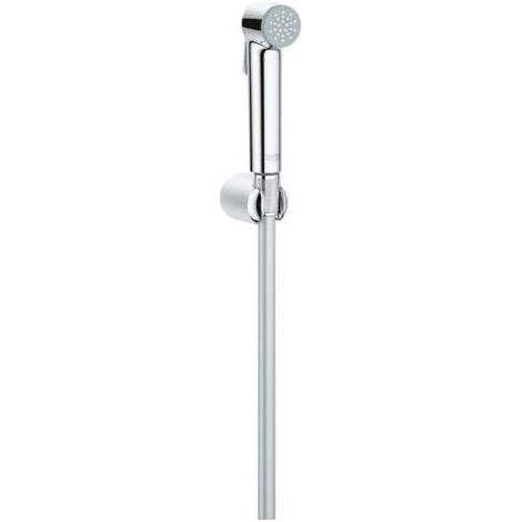 Support de douche mural 1 jet Trigger Spray Finition chrome éclatant Flexible Twistfree 1250 mm Système anti calcaire (1/5)