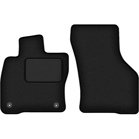 Tapis de sol avant noirs pour : Cupra LEON KL 5D, coupé sport hybride (2020-2024) (1/5)