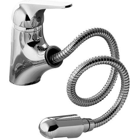Miscelatore lavabo con doccia estraibile Gattoni H2omix 6007065C0 Cromo (1/3)