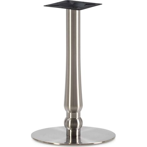 Pied de Table 45 x 45 x 72 cm Acier - Acier brossé (1/3)