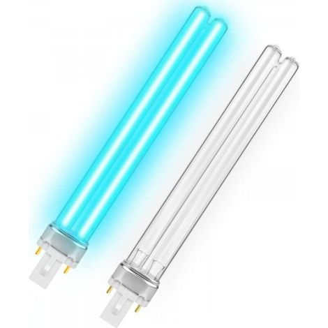 Lampe UVC de rechange Tube de remplacement Tube UV pour appareil UVC G23 11 Watt, 2 pièces (1/5)