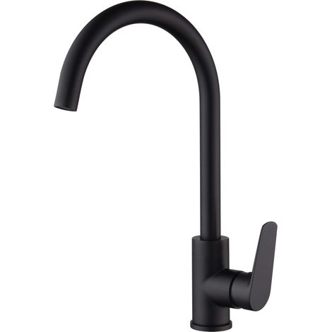 IMEX GCZ044/NG BÉLGICA Grifo De Cocina Color Negro Mate - ref: GCZ044/NG (1/3)