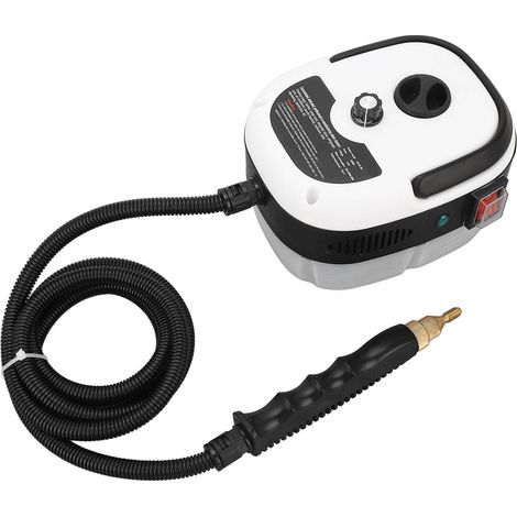 Nettoyeur vapeur haute température et haute pression 1000ml, 2500W, 220V norme UK, pour climatiseurs, cuisines, hottes et usage domestique, blanc. (1/5)