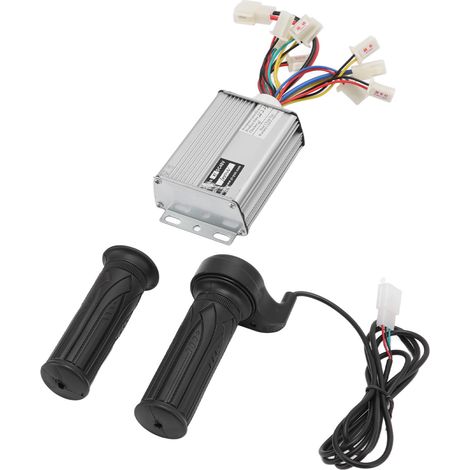 Variateur de vitesse 48V 1000W pour moteur à balais, boîtier de régulation avec poignée d'accélération pour vélo électrique et trottinette (1/5)