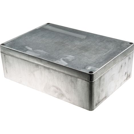 Boîtier RS PRO en Fonte d'aluminium, 330 x 230 x 110mm, Argent IP66 ( Prix pour 1 ) (1/3)