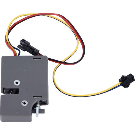 Serrure électrique à éjection automatique, polyvalente, compacte, Portable, fiable, pour armoire intelligente, pour casiers à colis, 12V.