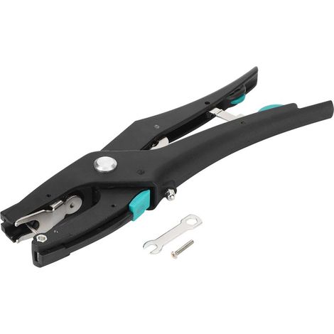 1 pince à boucle auriculaire, à rebond automatique, pour bovins porcs volailles, ergonomique, alliage anti-rouille (1/5)